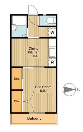 エル鷹の台Iの物件間取画像